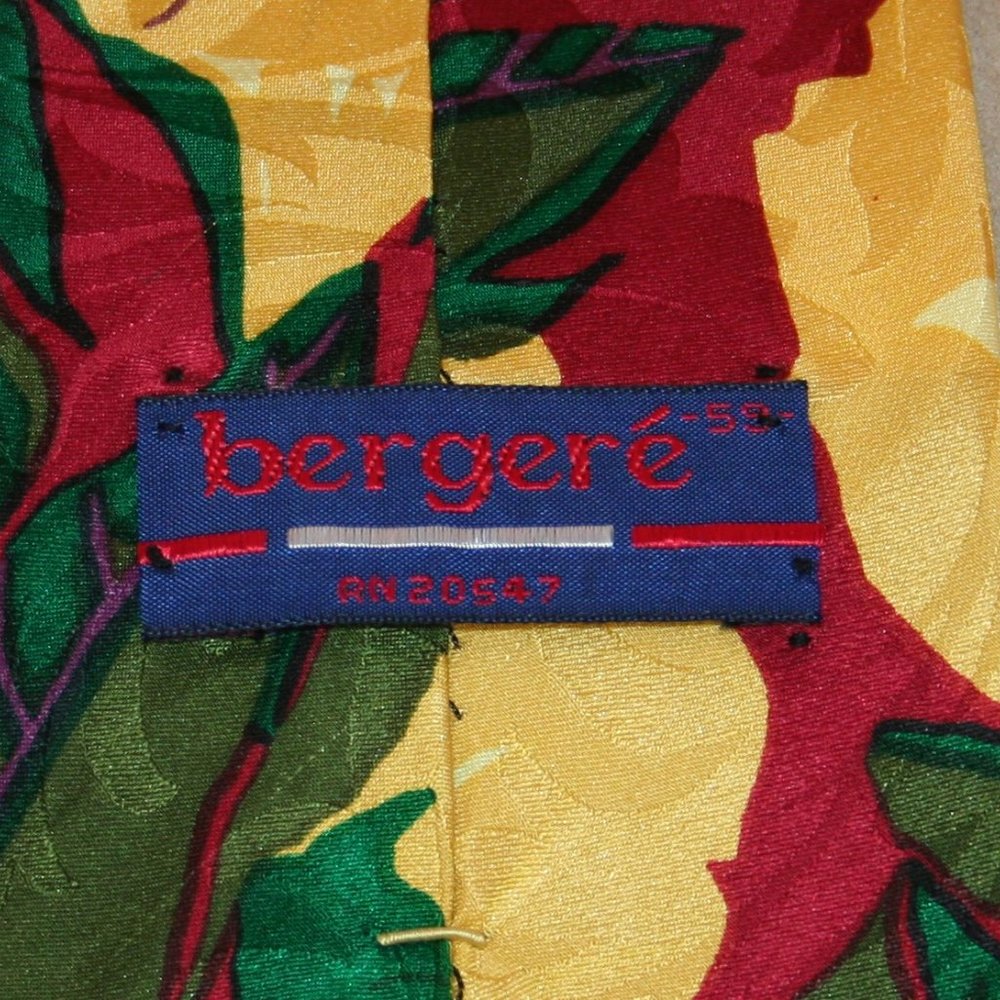 Bergere Floral Silk Tie - Picture 4 of 6